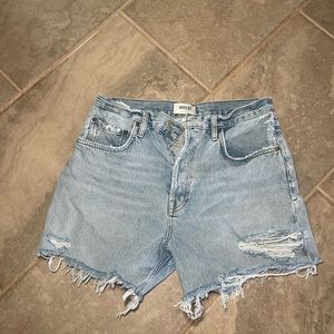 Agolde women’s jean shorts